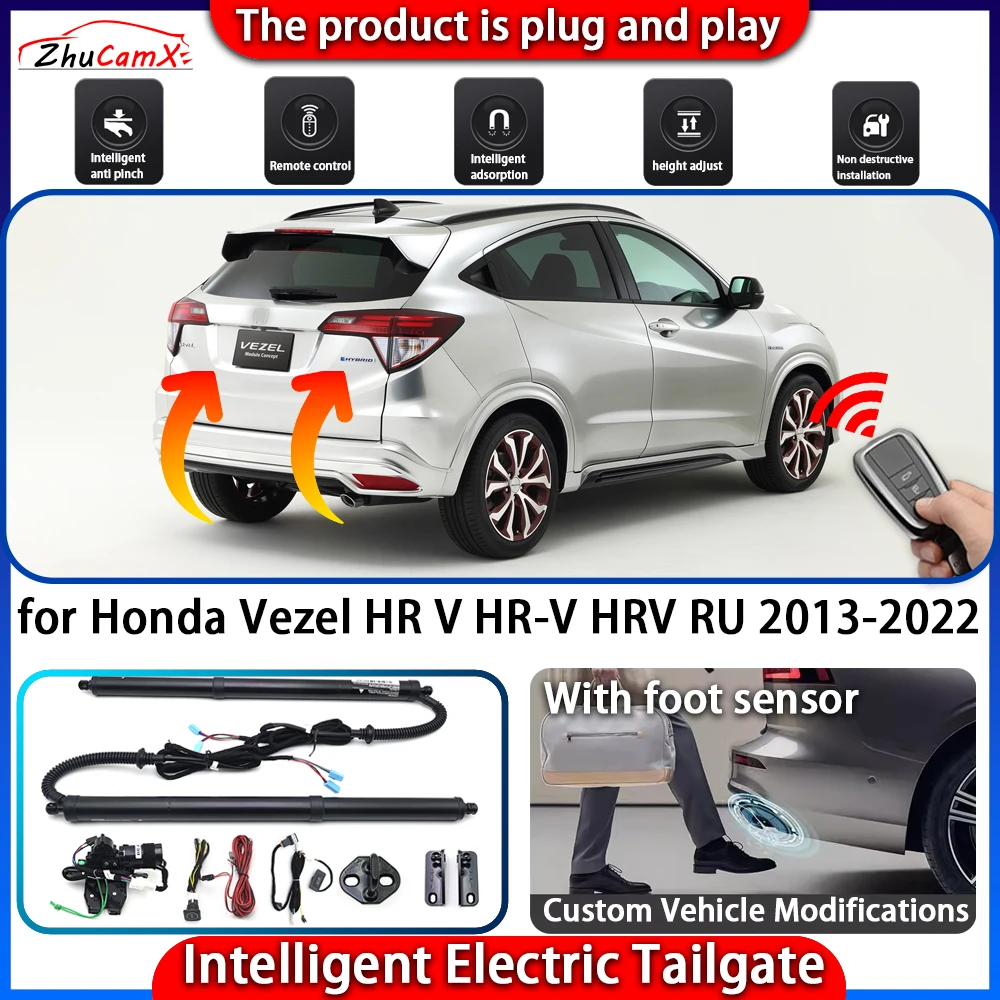 

ZhuCamX Smart Powered Tailgate System for Honda Vezel HR V HR-V HRV RU 2013-2022 Automatic Intelligent Trunk Lift Control Kit