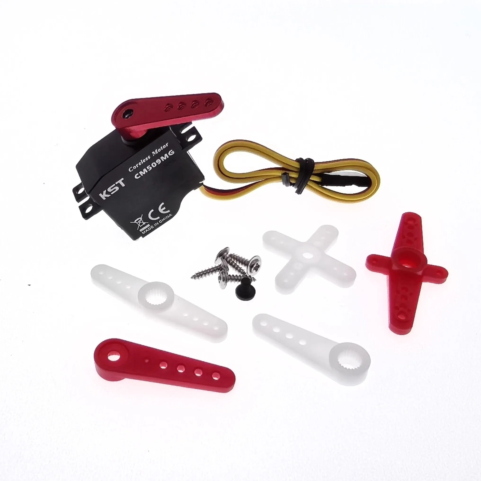 KST CC Miniature All-Metal Digital High-Voltage High-Speed 0.08sec/60° DC4.8V-8.4V Large-Torque 6KG Servo