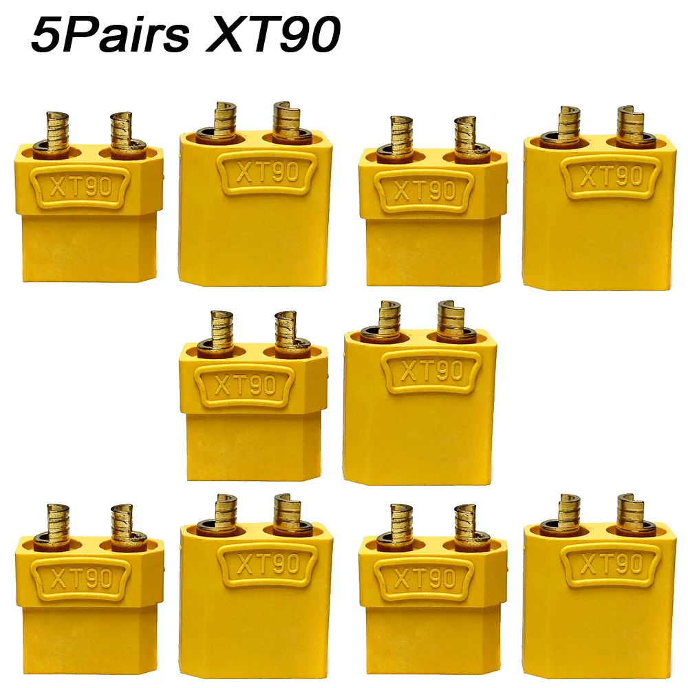 5Pairs XT90 XT60 XT30 Plug Male Female Bullet Connectors Plugs For RCBrushless ESC Lipo Battery Quadcopter