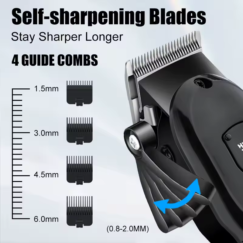 HIENA hair clipper Shaver Professional electric scissors push Barber shop hair trimmers Hair cutting machine trimmer for men - Image 3