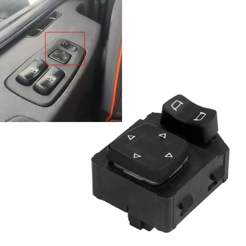 Truck Rear Mirror Control Button 1863514 For Scania P-G-R-T-Series Truck Rearview Mirror Adjustment Switch