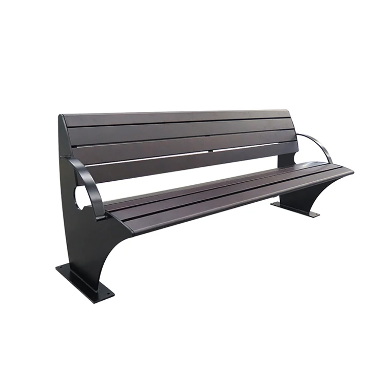 

Factory Sale Park Bench Patio Metal And Steel Bench Outdoor Long Bench Seat