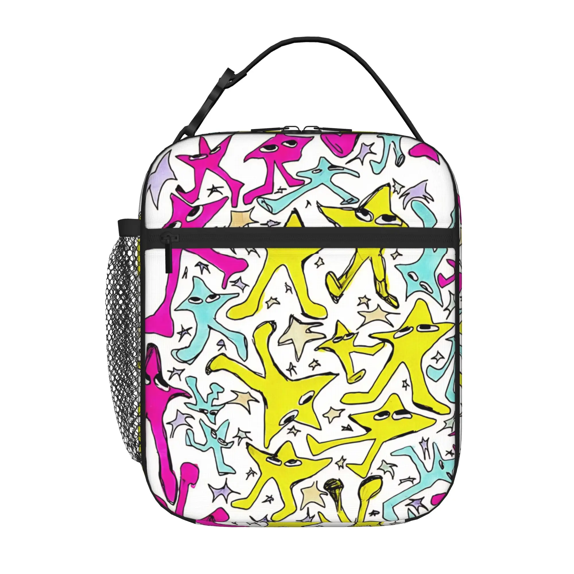Bolsa de almacenamiento Starwalker original con cierre de cremallera, bolsa de comida para el almuerzo escolar Deltarune, reutilizable, 1 unidad