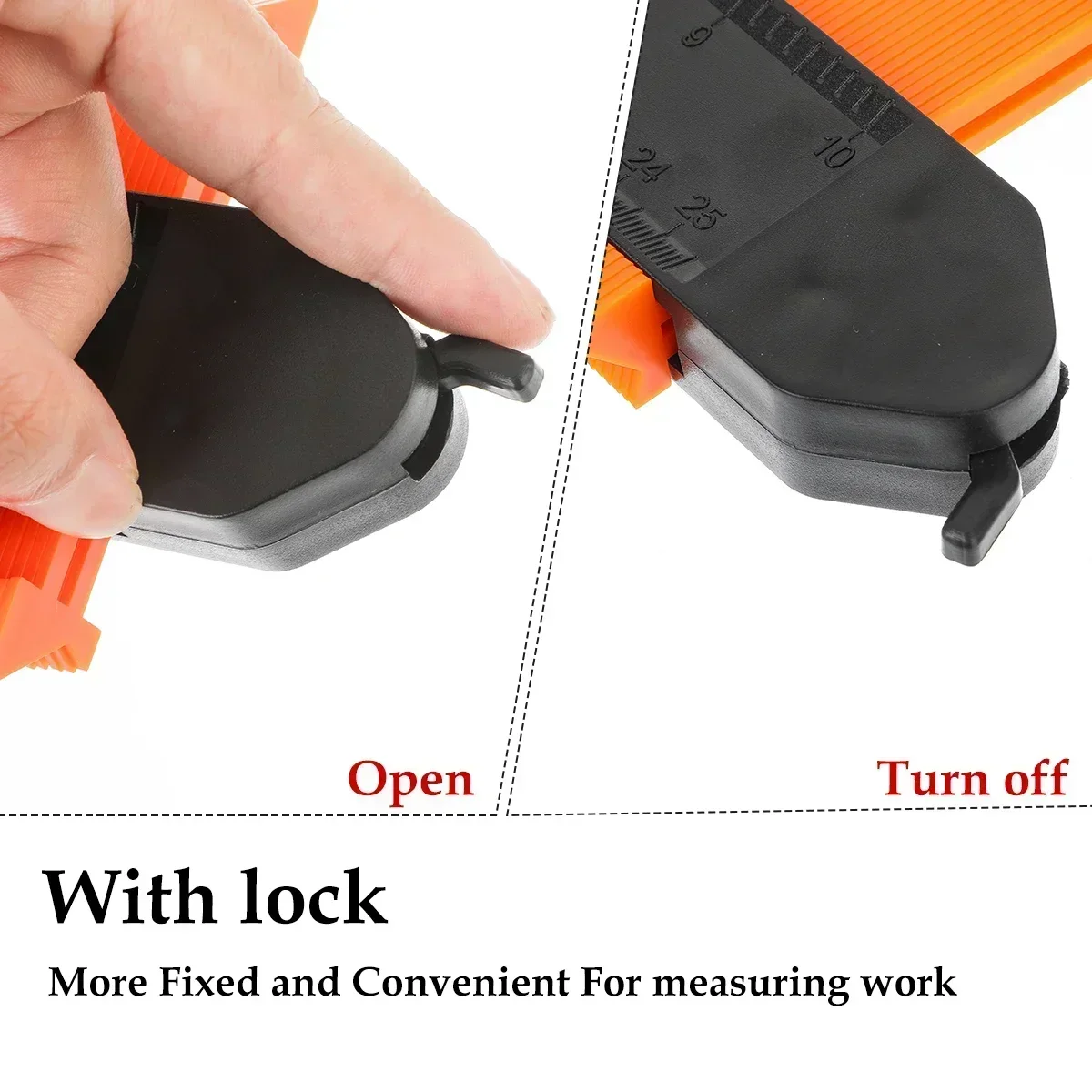 Gauge Profile Duplication Measuring Shape Tool Duplicator Contour Copy Plastic Template Gauge Duplicator Gauge Contour Contour