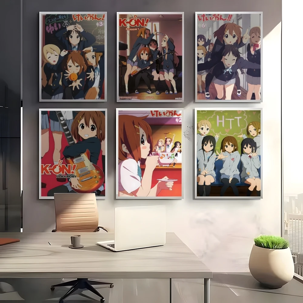 

Hot Anime K-K-ONS ON Cute Girl Poster High-Quality And Affordable Wall Stickers For Dormitory And Living Room Decoration