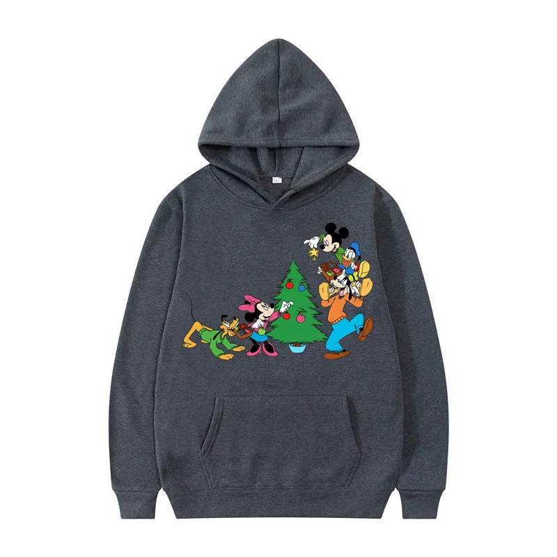 

2024 Disney makes Christmas tree Mickey and his friends Christmas hoodies