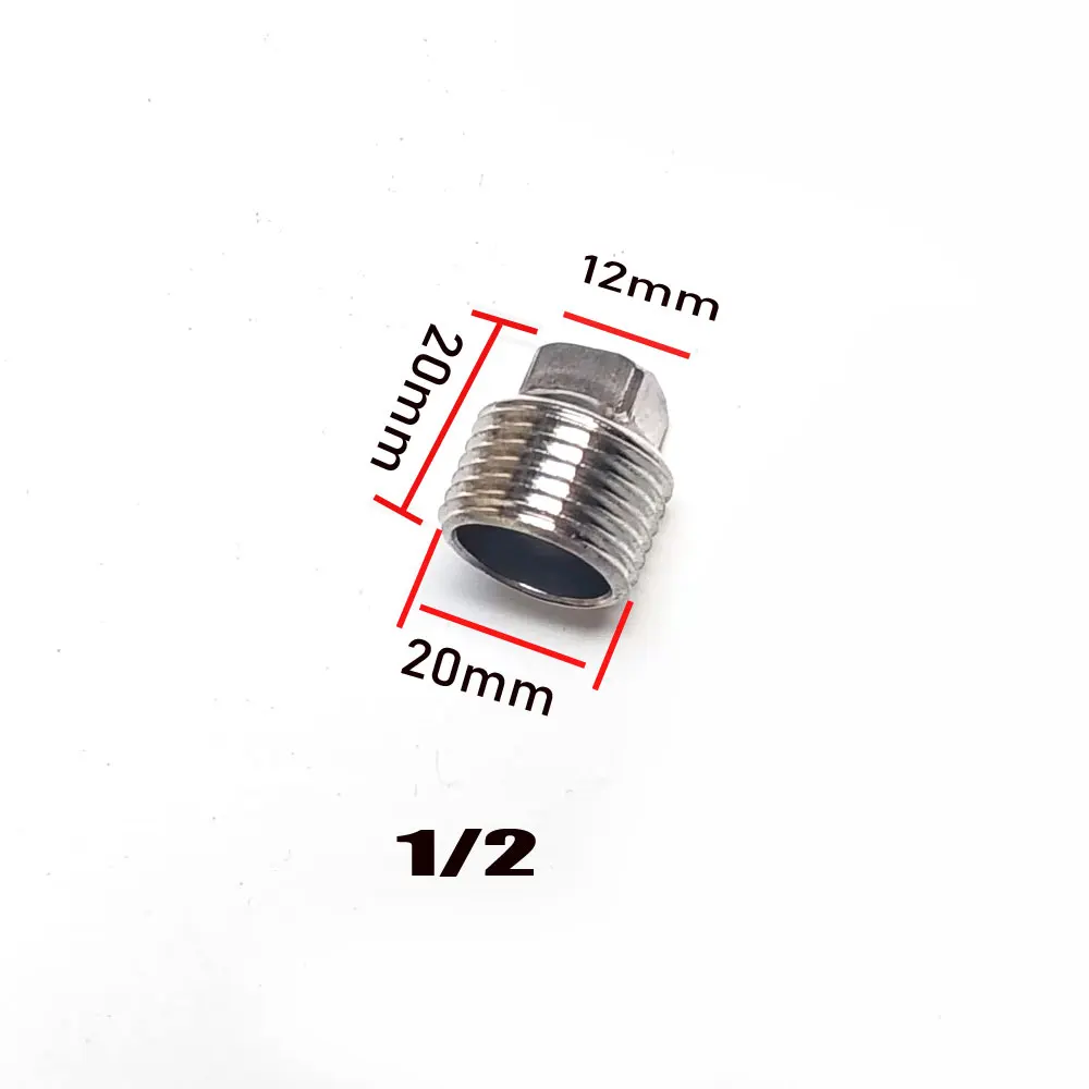 1/2" 3/4" BSP Female Male Thread Tee Type Reducing Stainless Steel Elbow Butt Joint Adapter Adapter Coupler Plumbing Fittings