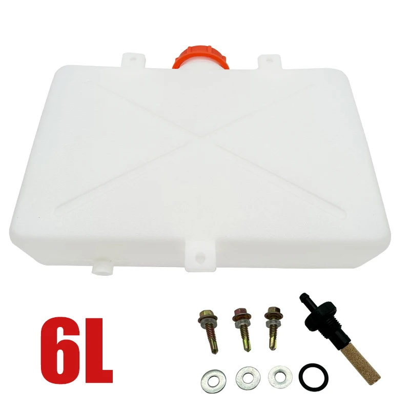 

Universal 6L Car Air Diesel Parking Heater Oil Fuel Tank Petrol Storge Canister for Webasto Eberspacher Truck Caravan RV Plastic