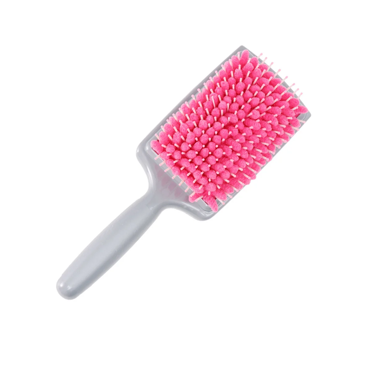 

Absorbent Hair Brush Creative Paddle Hair Brush with Sponge Hair Dryer Free(Pink) absornet hair brush
