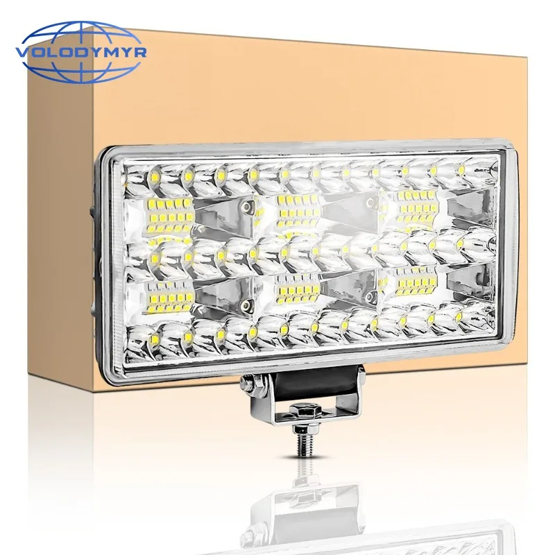 

Рабочий фонарь Volodymyr, большое поле зрения, 9-дюймовый, 66 фонарей, дальнее освещение, подходящее для легковых автомобилей, грузовиков, фургонов, инженерных транспортных средств