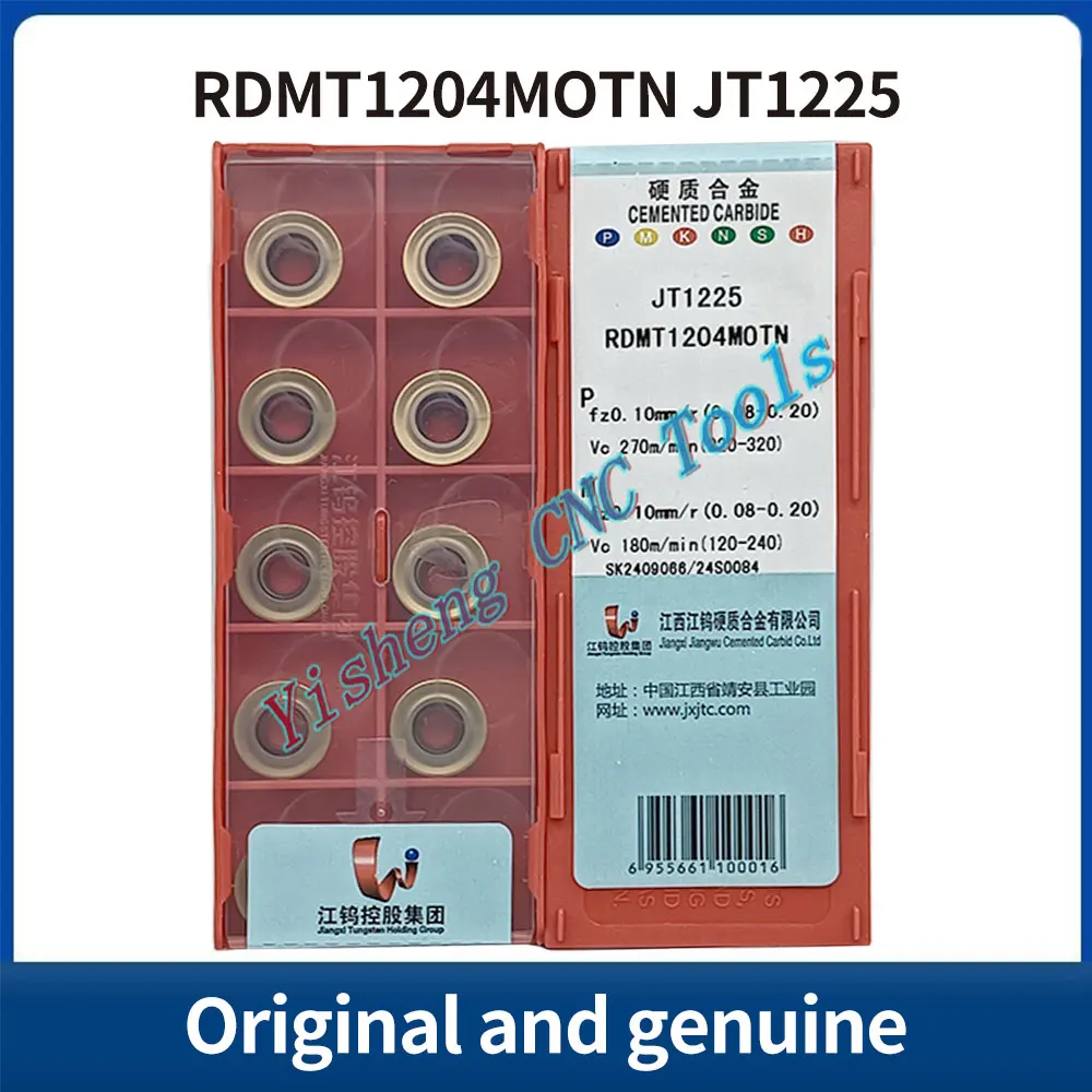 

JXTC Cutting Tools RDMT0802MOTN RDMT1204MOTN RDMT1604MOTN JT1225 JT4340 JT1025 Carbide Insert