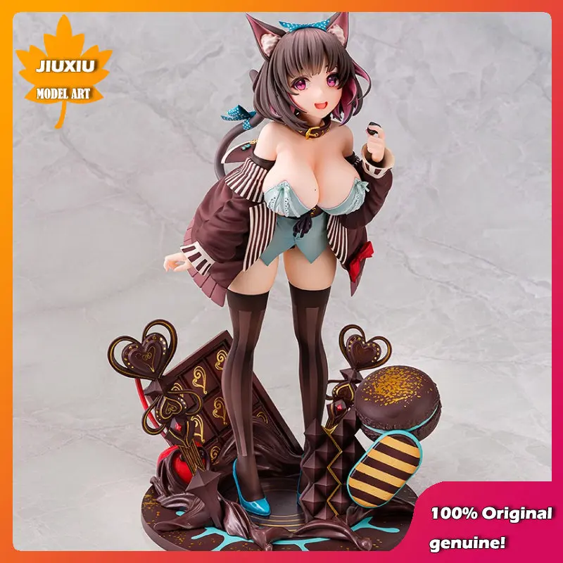 Native Original: Yaman Mauve Cat ear girl 24cm Sexy girls Anime PVC Action Figures toys Anime figure adult Model doll Gifts