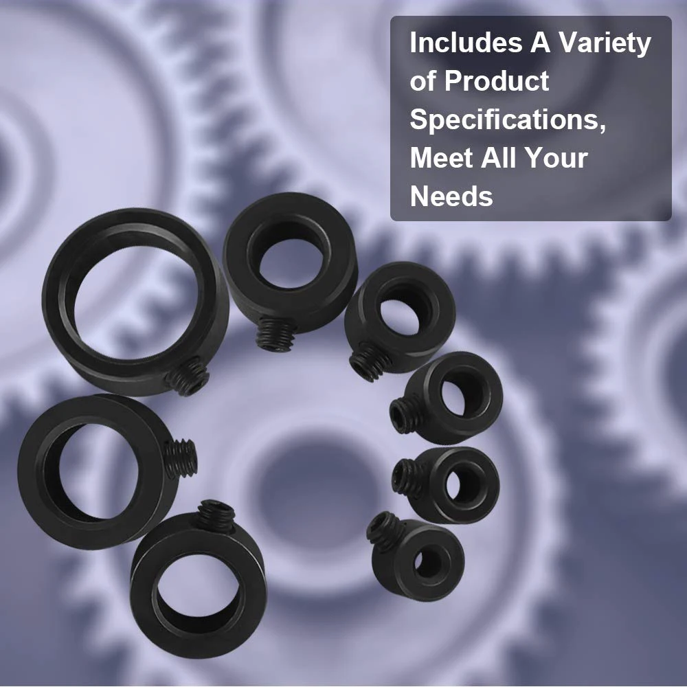 Neue Bohrer Tiefe Stop Bit Kragen Set Einstellbare Stellungs Grenze Ring Inbusschlüssel Straffen Stopper Set-Schrauben Holzbearbeitung Werkzeug – Detail 4