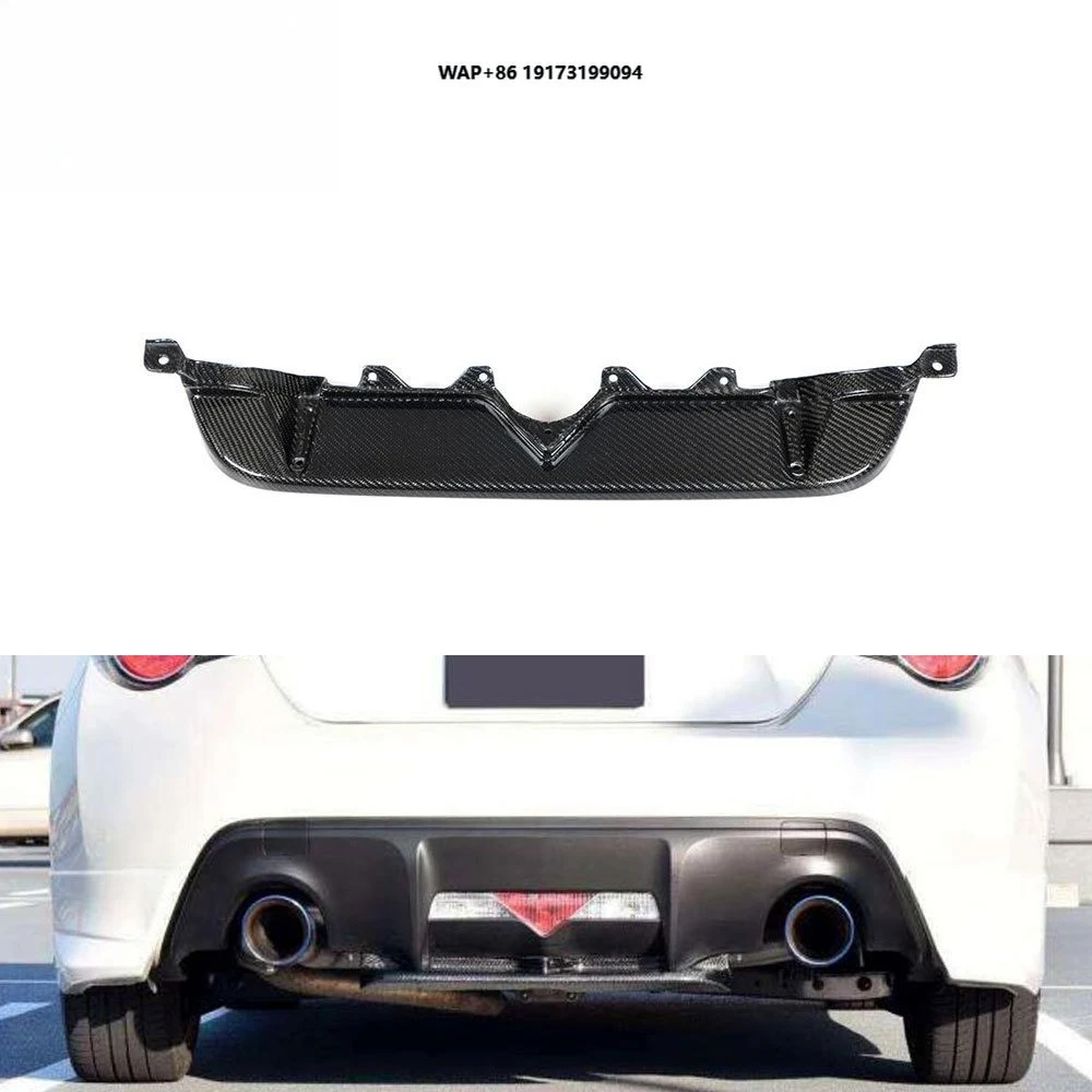 

Carbon Fiber Rear Bumper Body Kit Diffuser for GT86 Scion FR-S 2017 2018 Car Styling
