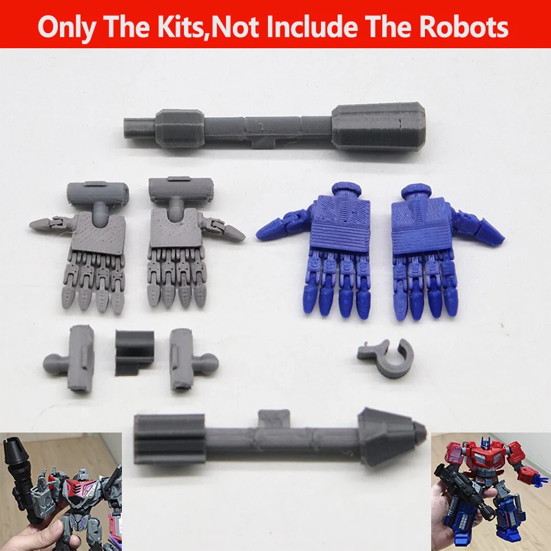 Articulated Hands Upgrade Kit Accessories for SSGE WFC Op Prime & Meg atron