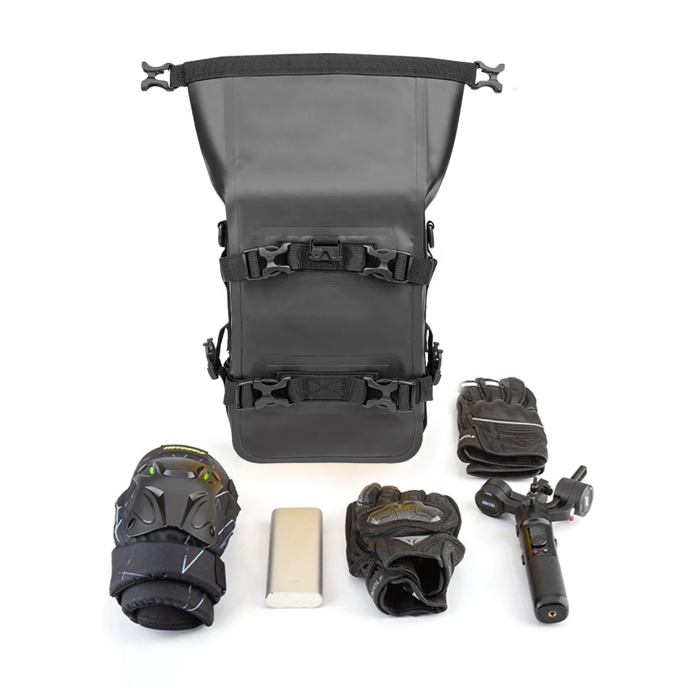 2PCS Motorrad Stoßstangen Tasche Wasserdichte 5L-8L Motorrad Seite Rahmen Tasche Motorrad Crash Bar Tasche Universal Werkzeuge Lagerung tasche – Detail 25