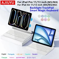 Teclado Mágico con Retroiluminación para iPad Pro 11 13 M5 2025, Funda para iPad Air 11 13 Pulgadas 2026 M4 M3 M2, Funda Inteligente para Pro 13 11 M4