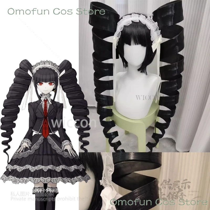 yasuhiro-taeko-cosplay-costume-perruque-gothique-dentelle-robe-lolita-perruque-danganronpa-celestia-ludenberg-femmes-halloween-fete-cravate-gothique