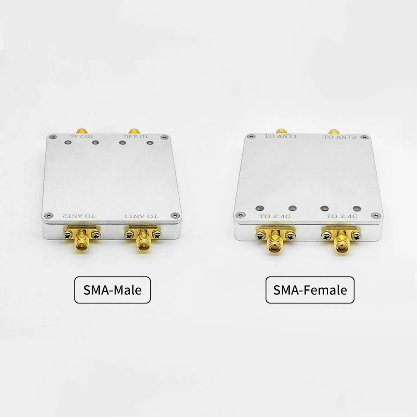 2400MHz Bidirectional Amplifier 4W Dual Input Dual Output WiFi Signal Booster Wireless Extender Router Laptop for Home Use