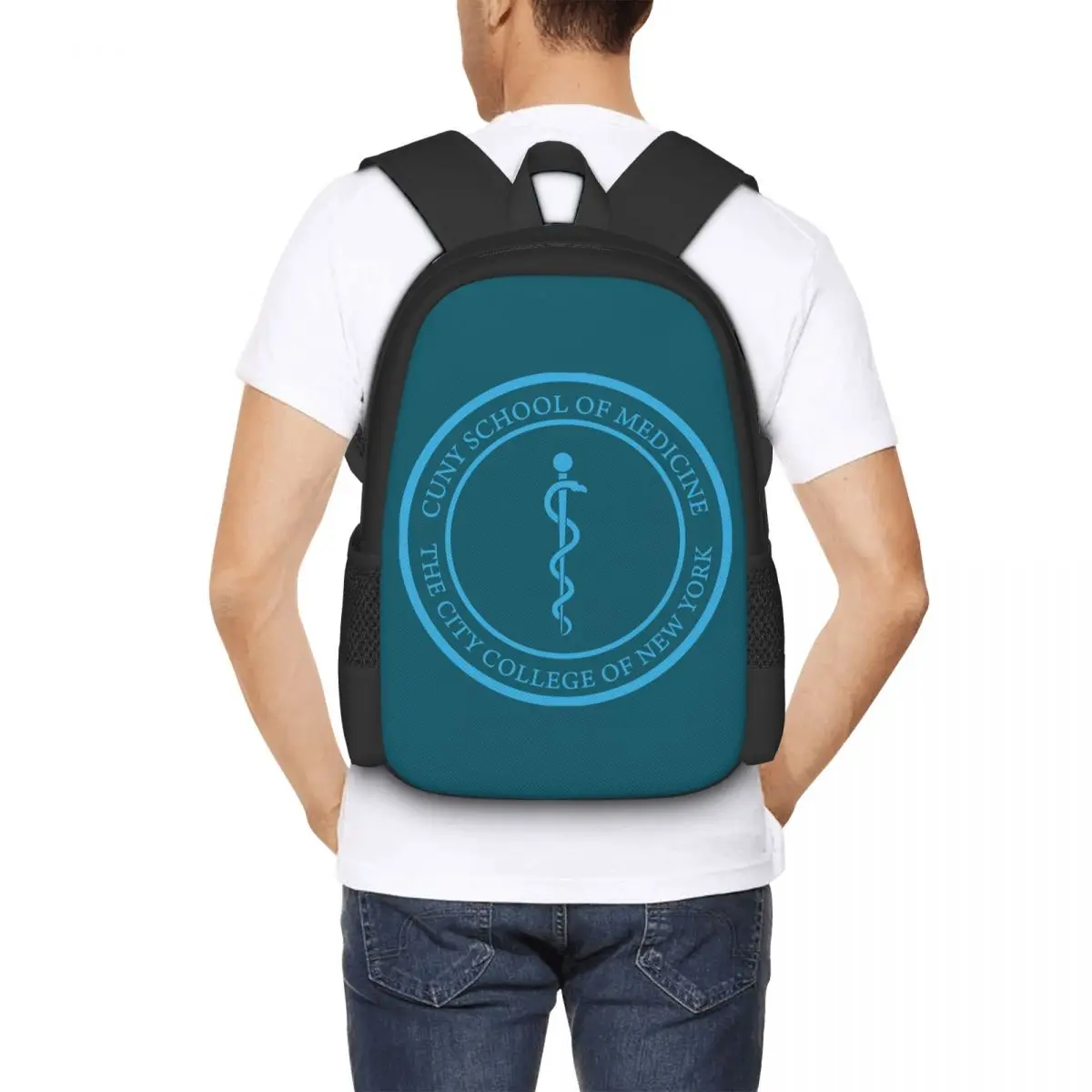 

School Of Medicine Student Backpack School Bag Hiking Travel Daypack for Men Women Fashion Bookbag Shoulder Bags