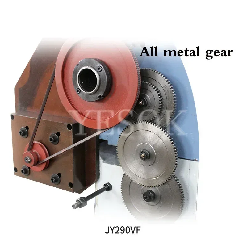 JY290VFParallel Bars Metal Processing Lathe Home Machine Tool Beads Woodworking Industrial Brushless Motor metal lathe50~180ORPM