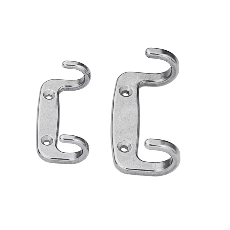 Stainless Steel Wall Coat Cloth Hanger Buckle  Door Hook Ship Yacht Boat Shower Room Bathroom Bracket Hardware