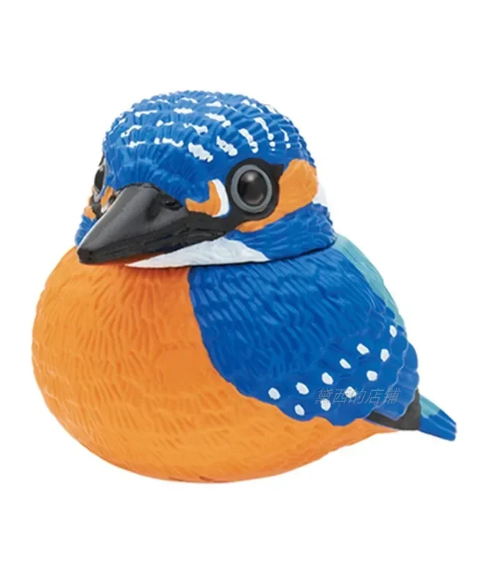 KITAN CLUB Original Gashapon cápsula juguetes figura Kawaii Kingfisher pájaro lindo Animal en miniatura estatuilla Anime decoración de escritorio