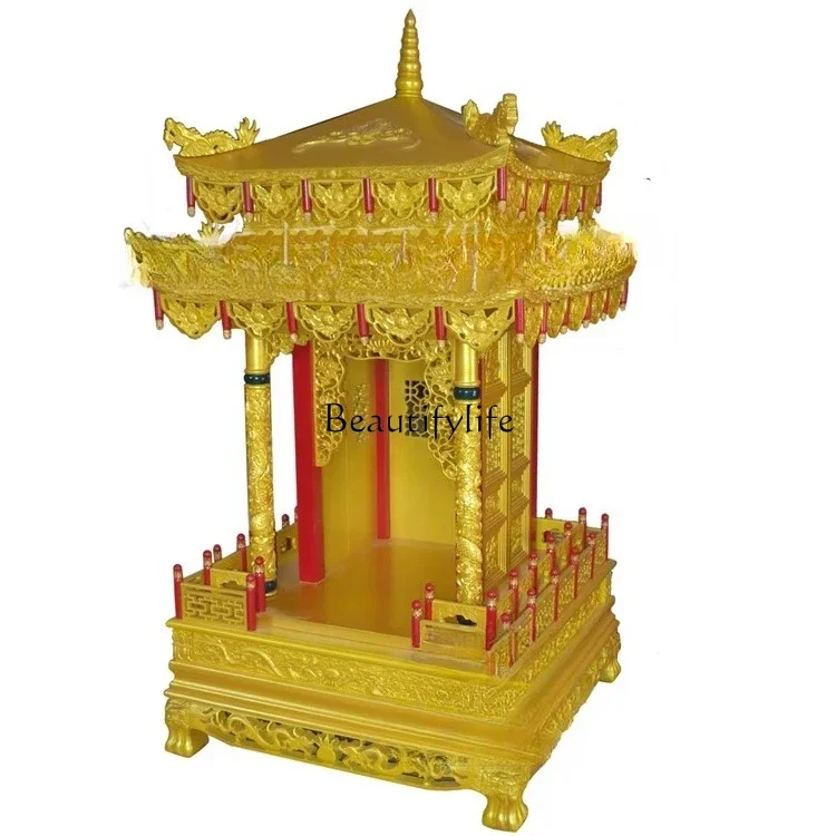 

01Solid wood shrine shrine custom