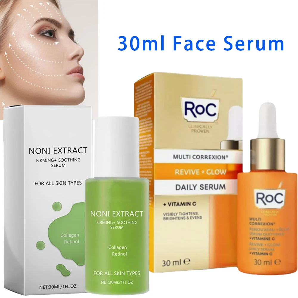 Noni fruta rosto soro nutrir noni extrato essência hidratante vitamina c soro ampola cuidados com a pele facial 30ml
