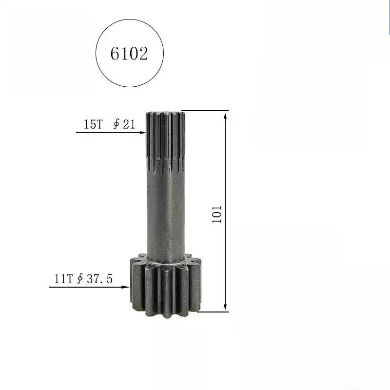 For Yuchai YC85-8 for Sany SY95C Excavator Walking Sun Gear Shaft Motor Skeleton Oil Seal Part for Heavy Equipment