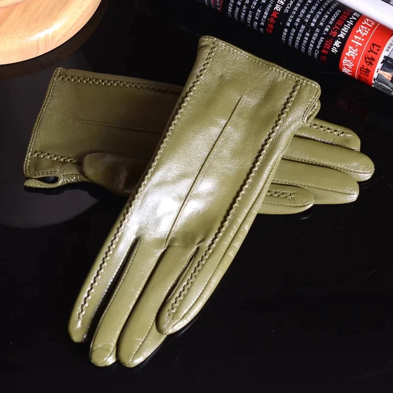 women's-ladies-elegant-real-leather-wool-lining-winter-goat-skin-classical-touch-screen-casual-riding-warm-short-gloves