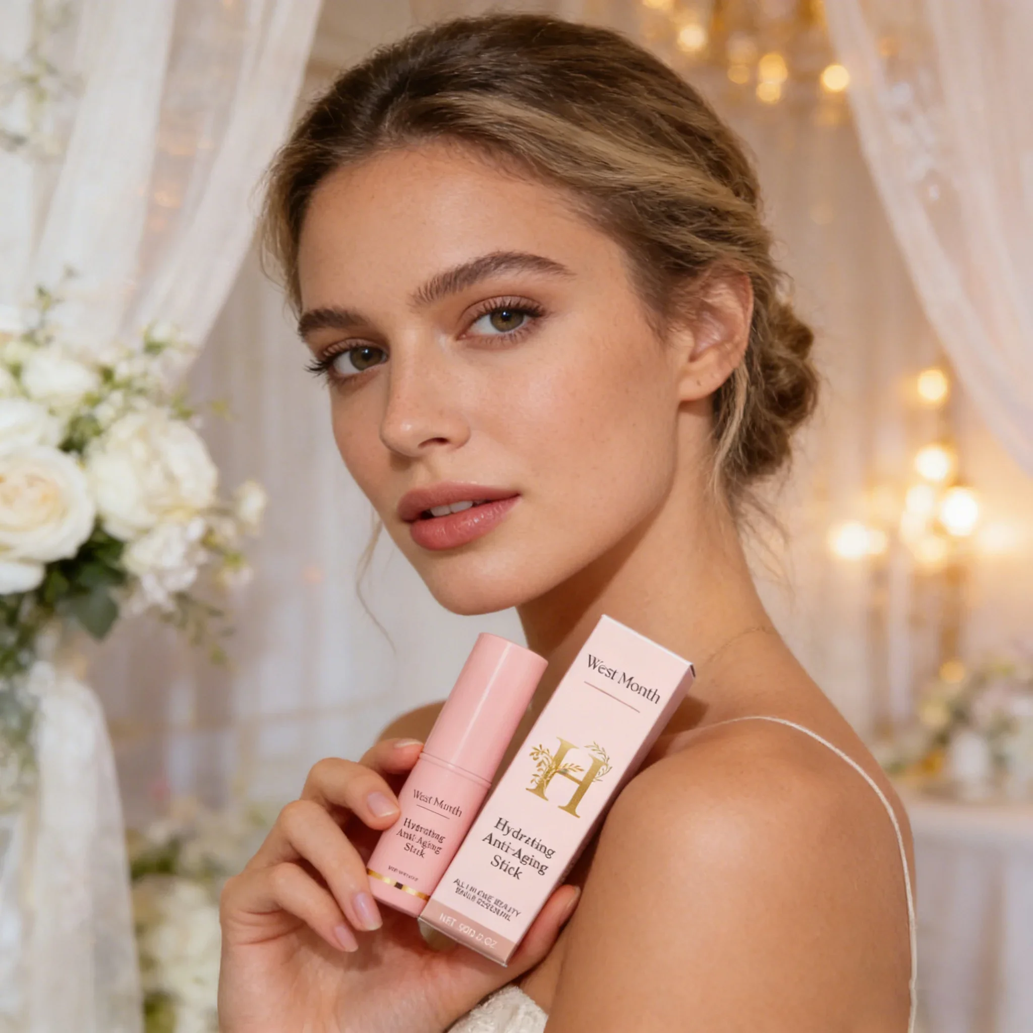 Soft Skin Hydrating Stick Moisturizing Balm for Face & Body Smooth Silky Skin Care Ramadan Gift for Women Eid Mubarak