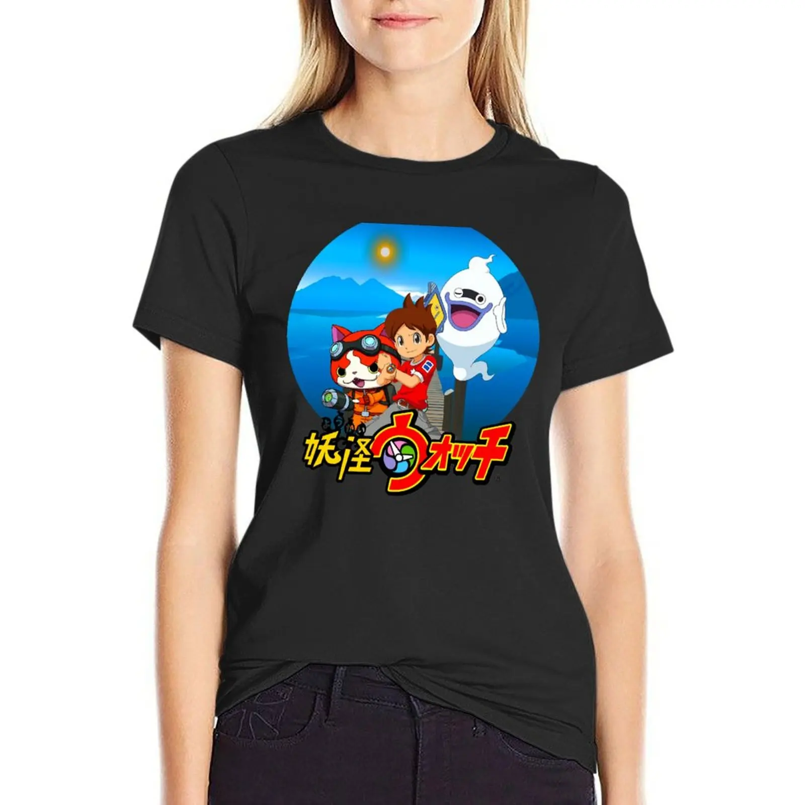 

yokai-watch T-Shirt funny new edition lady clothes Women's tee shirt