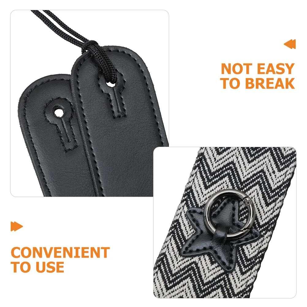 

Adjustable Guitar Strap Lightweight Wide Comfortable Breathable for Guitar Ukulele Electric Acoustic Bass Ukulele Strap