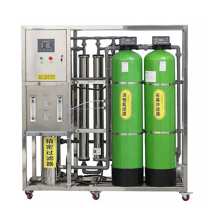 

250/500/1000lph Reverse Osmosis Water Purification System Industrial Pure Water Treatment Equipment Water Filter System RO Plant