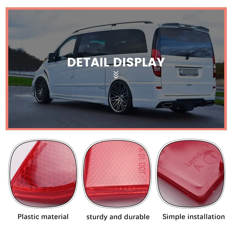 Rear Bumper Reflector Light For Mercedes-Benz Vito Viano W639