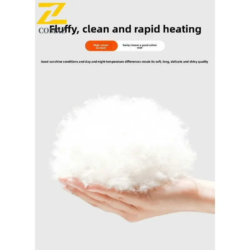 الرجال أسفل سترة 2025 الخريف الشتاء جديد الجرافين والقطن سميكة الدافئة مقنعين سترة معطف في الهواء الطلق عادية سستة سترة قطن #6