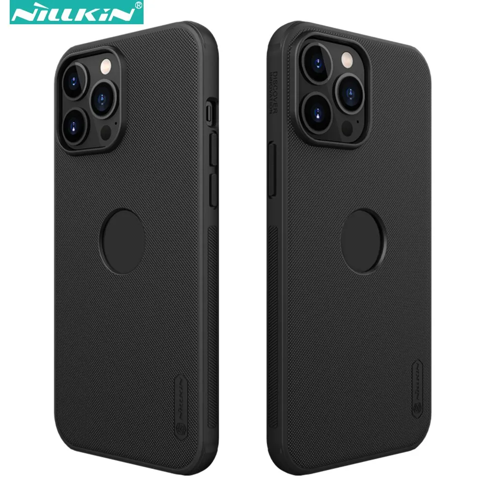 Nillkin Phone Case for iPhone 14 Pro Max / 13 / 12 / 14 Plus Slim PC and TPU Anti-Scratch Fingerprint Proof Protective Cover