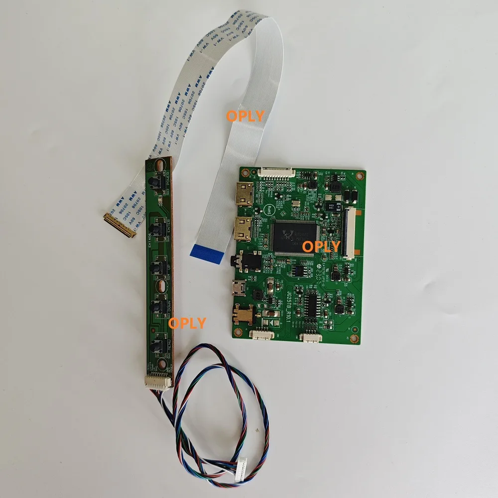 

Плата контроллера EDP, 2 мини-HDMI-совместимых микро-USB для 14-дюймовой светодиодной панели TV140FHM-NH1 TV140FHM-NH2 TV140FHM-NH0, комплект для самостоятельного изготовления экрана