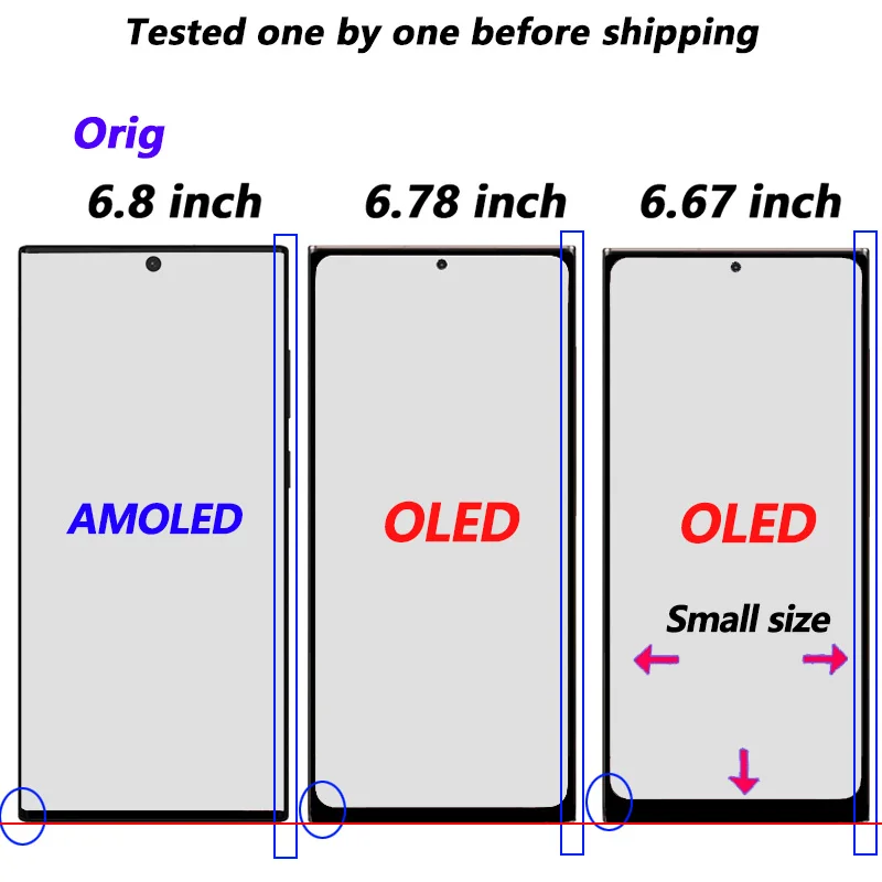 Super OLED S918 Display For Samsung Galaxy S23 Ultra 5G SM-S918B/DS S918U LCD Display+Frame Touch Screen Digitizer Replacement