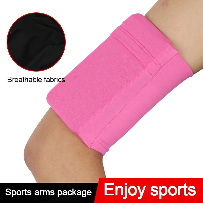 Running Arm Bag Sport Mobile Phone Armband Bag High-elasticity Sports Pouch Fitness Running Gym Bags Portable Equipment Unisex