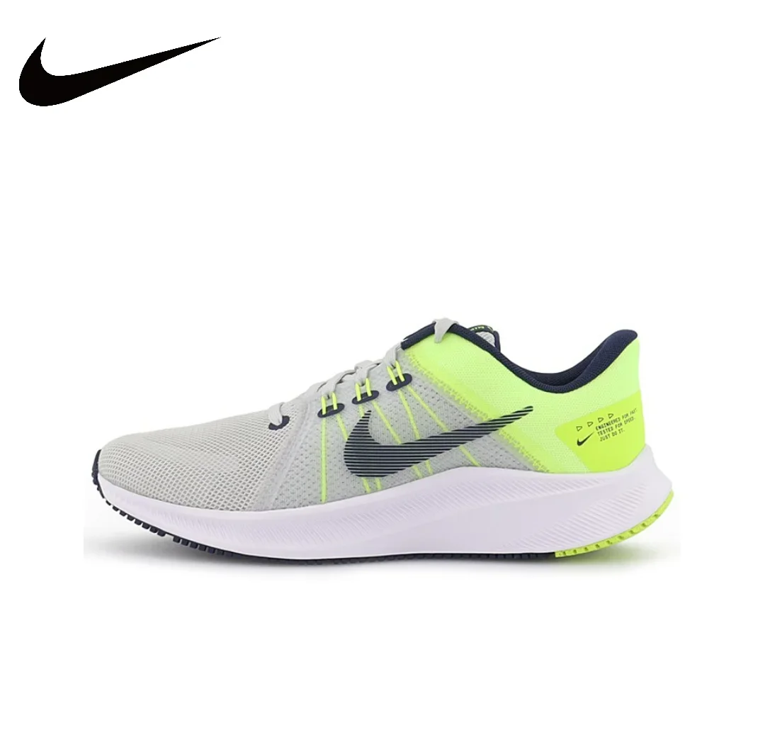 NIKE New Arrival Quest 4 Men's Road Running Shoes  original Trendy Lightweight Walking sneakers