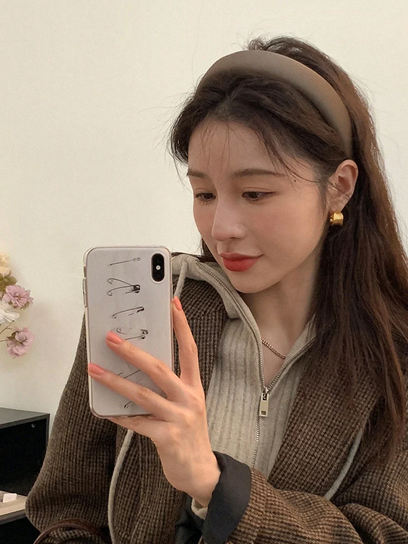 

3 шт. 38-сантиметровые губчатые повязки на голову с высокой короной, однотонные, для женщин, минималистичные аксессуары для волос