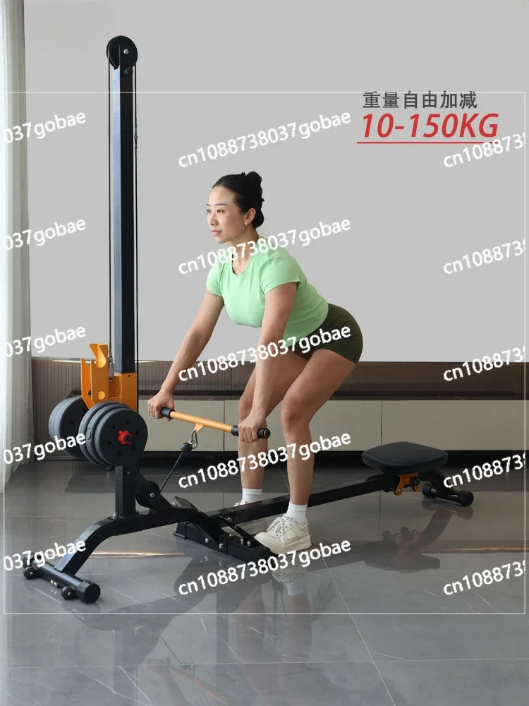 A Generation of Dumbbell Rowing Machine, Home Multi-functional Fitness, Foldable Storage, Weight Adjustment, Fitness,Weight Loss