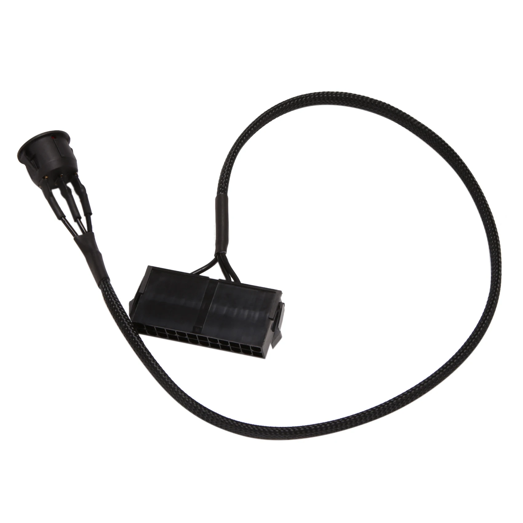 4X 24-Pin Female ATX PSU PC Power Supply Starter Tester Start Up Jumper Ridge Cable With ON/OFF Switch,50Cm-Y18A