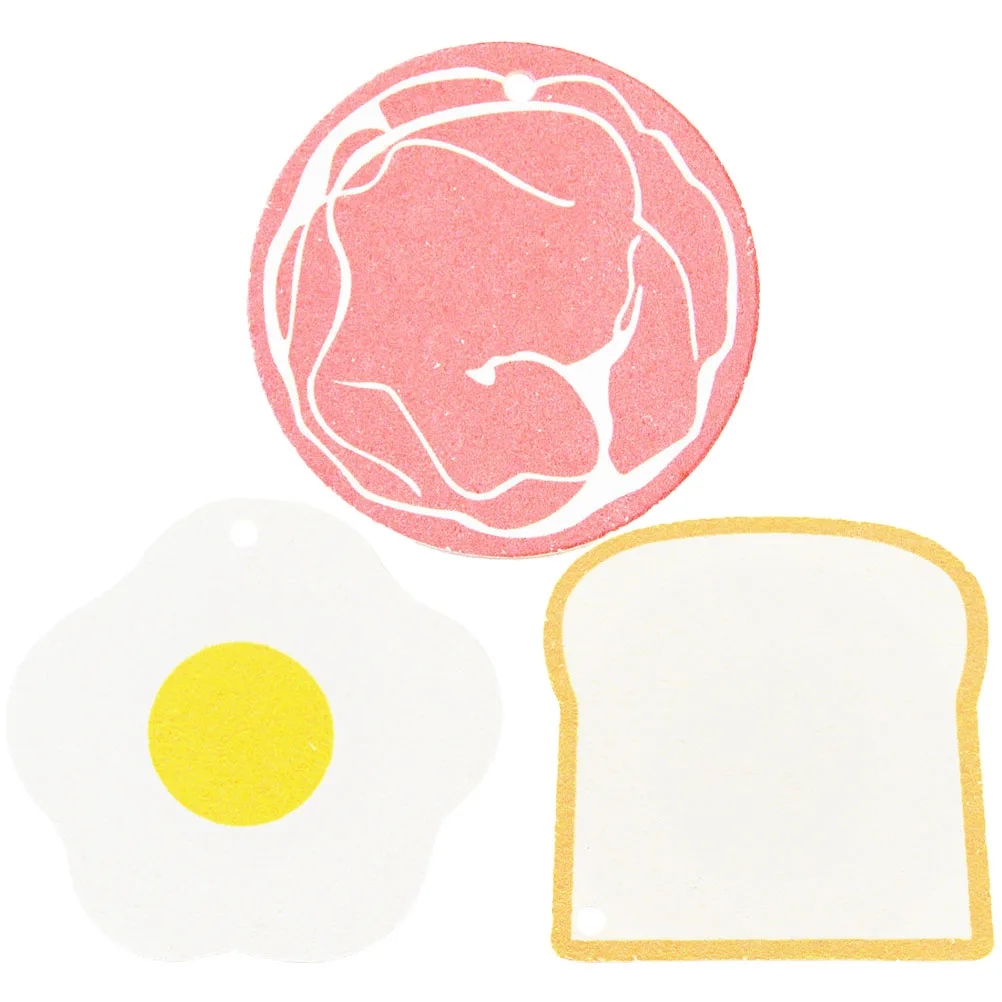 

3Pcs Reusable Kitchen Dish Sponge Scrubber Wood Pulp Cotton Scrub Pad Effective for Dish Cleaning Pots