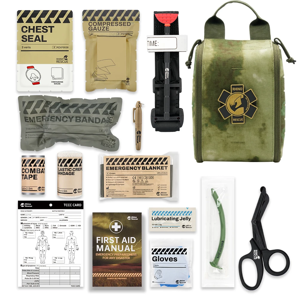 Kit táctico de rescate rinoceronte – Botiquín Ifak Bolsa Molle - imagen 4