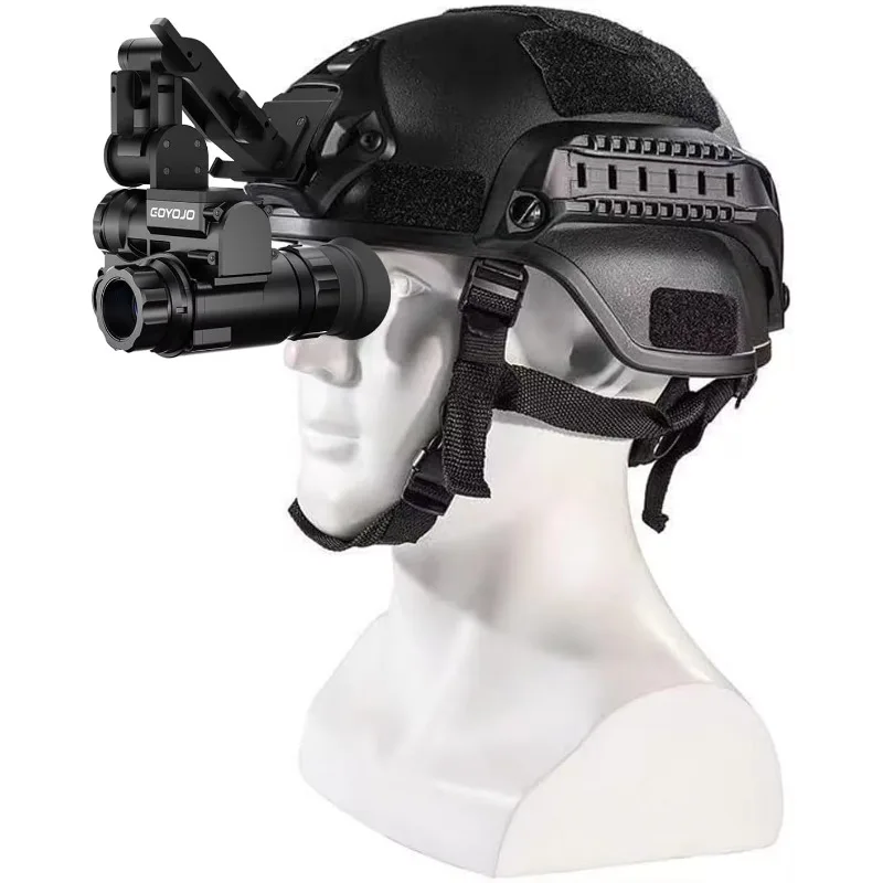 

Night Vision Goggles Helmet-Mounted 1080P HD 6X Zoom Infrared Waterproof for Hunting Surveillance Camping