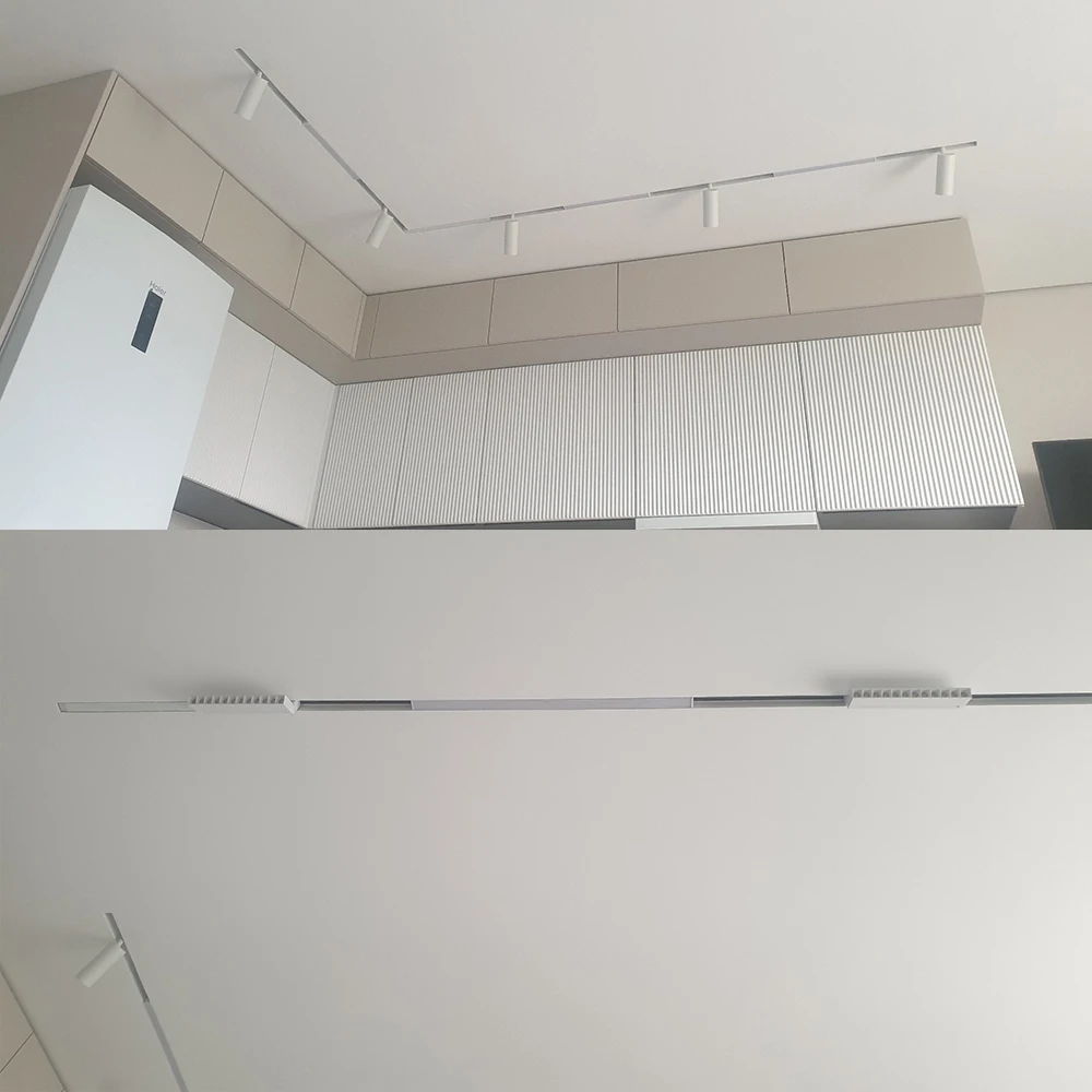 N5 White Magnetic Track Lights (Provide quotation according to drawings)