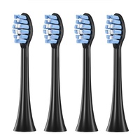 4 Pcs/Pack Electric Toothbrush Replacement Heads For FLYCO FT7105/FT7106/FT7108/FT7205 Vacuum Packaging With Dust Cover